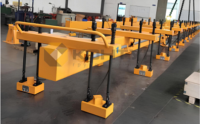 Грузоподъемная траверса с электропостоянными магнитами для тонких стальных листов, серия HM3