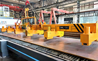 Грузоподъемная траверса с электропостоянными магнитами для листового проката и штрипс, серия HM1