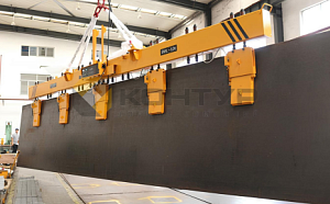 Грузоподъемная траверса с электропостоянными магнитами для вертикального перемещения листов, серия HM4