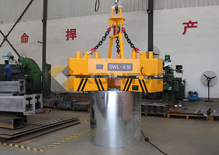 Грузоподъемная траверса с электропостоянными магнитами для рулонной стали, серия HC