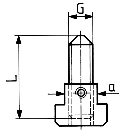 Гайка для Т-образного паза арт. 7110F