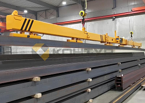 Грузоподъемная траверса с электропостоянными магнитами для сортового проката, серия HS