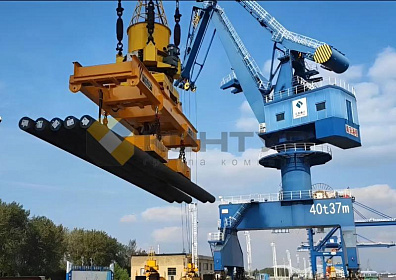 Грузоподъемная траверса с электропостоянными магнитами для прокатного круга, серия HL