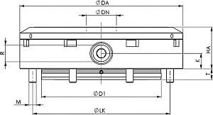 amf_Встроенный зажимной модуль, фланцевое исполнение 6151L.png