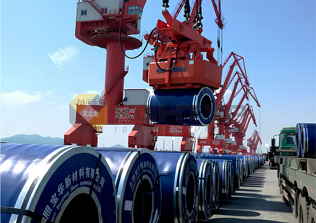 Грузоподъемная траверса с электропостоянными магнитами для рулонной стали, серия HC